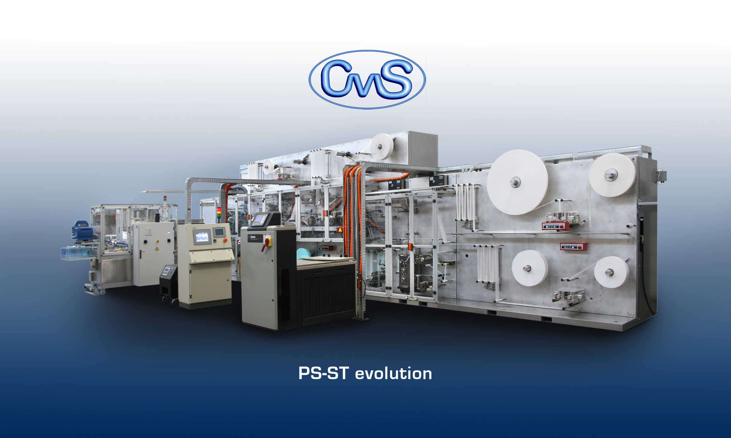 Cms Srl - Ps - ST - Evolution macchina produzione e confezionamento prodotti igenico sanitari femminili
